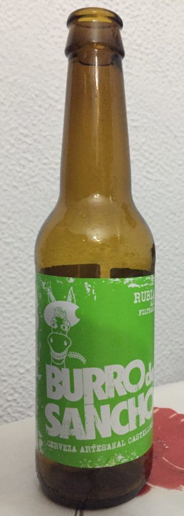 craft beer burro de sancho